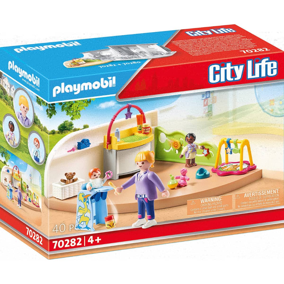Playmobil City Life Toddler Room Playset Unisex, 5-7 Years
