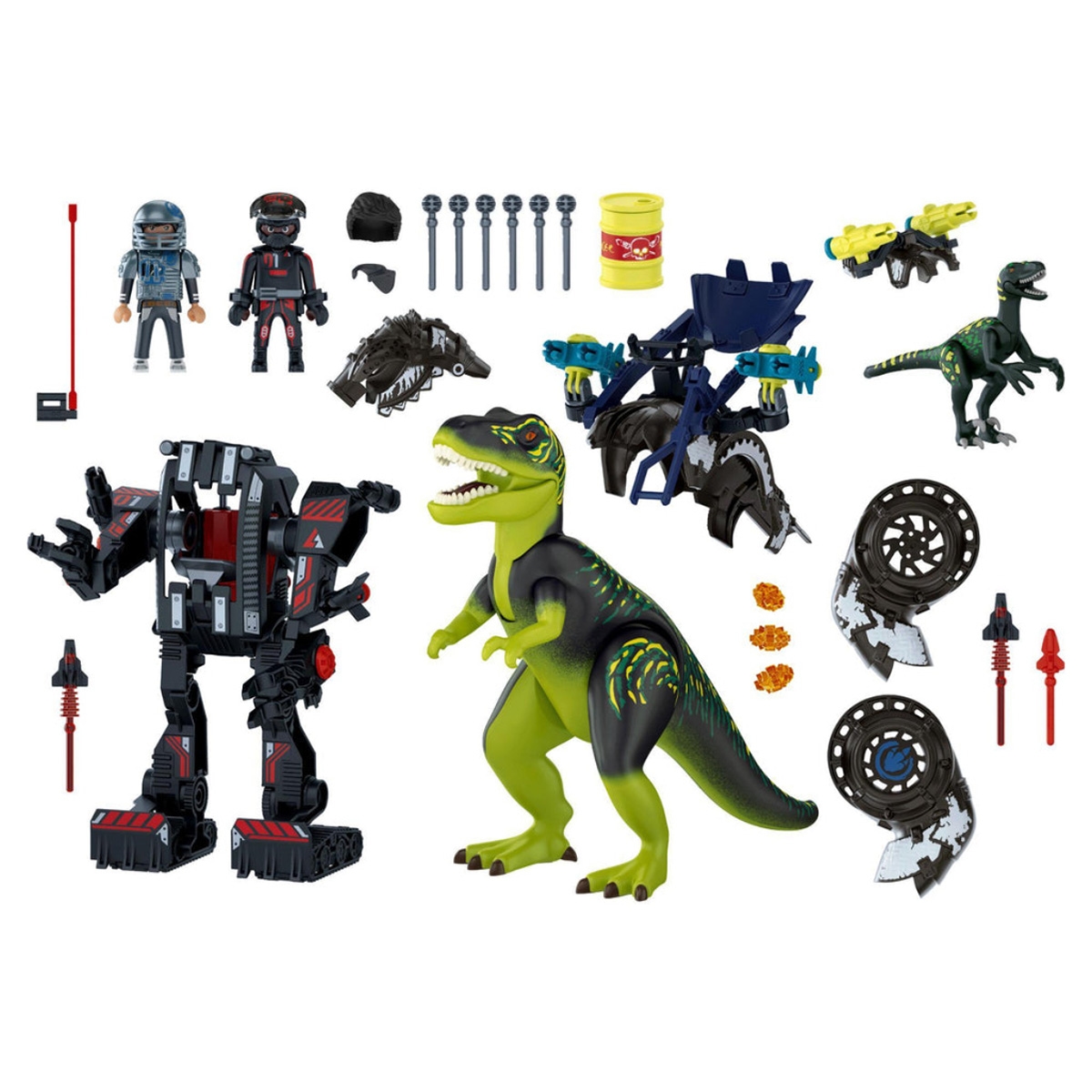 Playmobil Dino Rise T-Rex: Battle of the Giants Playset Unisex, 5-7 Years