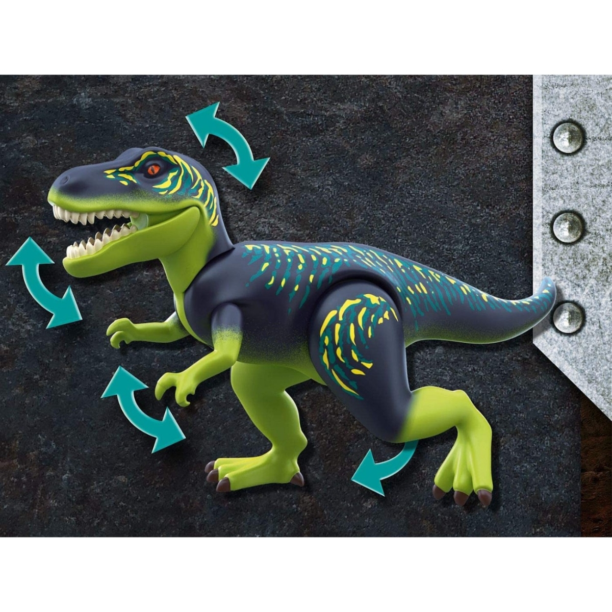 Playmobil Dino Rise T-Rex: Battle of the Giants Playset Unisex, 5-7 Years