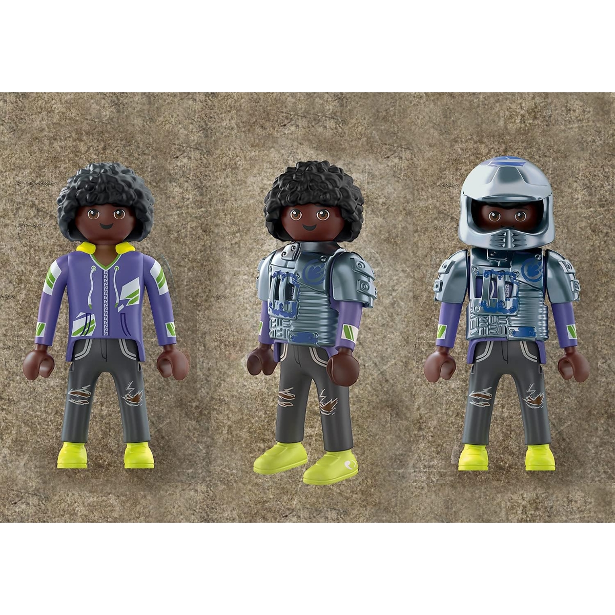 Playmobil Dino Rise Triceratops: Battle for the Legendary Stones Playset Unisex, 5-7 Years