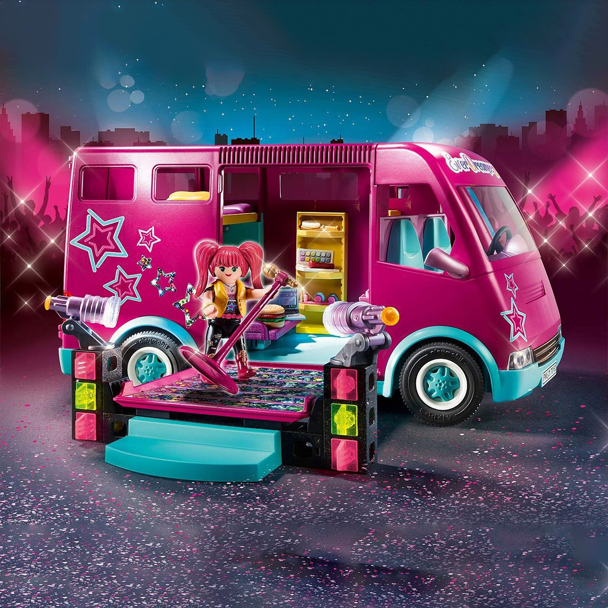 Playmobil EverDreamerz Tour Bus Playset Unisex, 5-7 Years