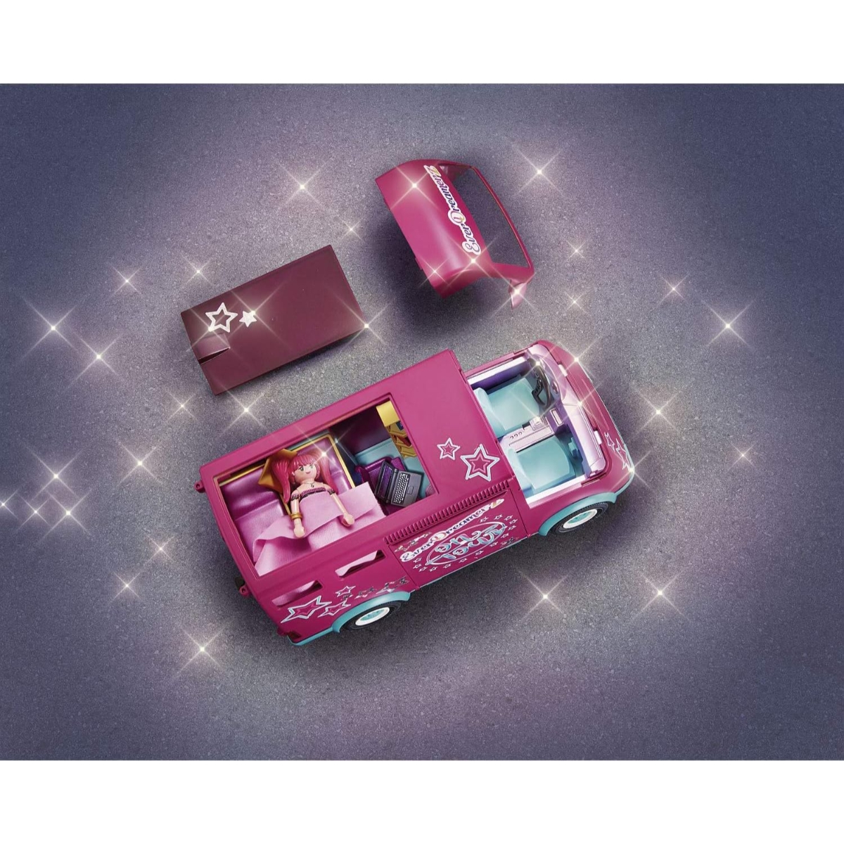 Playmobil EverDreamerz Tour Bus Playset Unisex, 5-7 Years