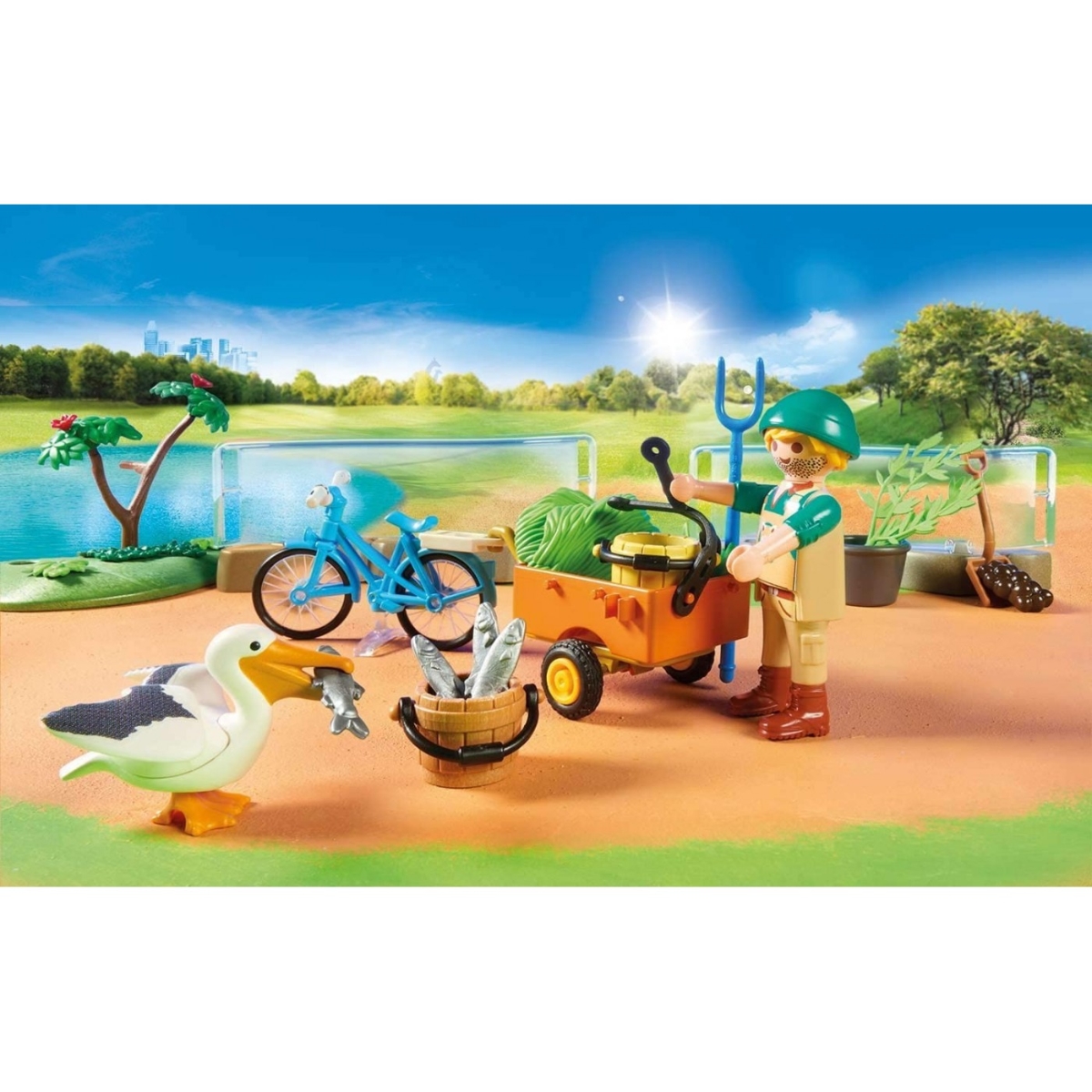 Playmobil Family Fun Large City Zoo Playset Unisex, 5-7 Years