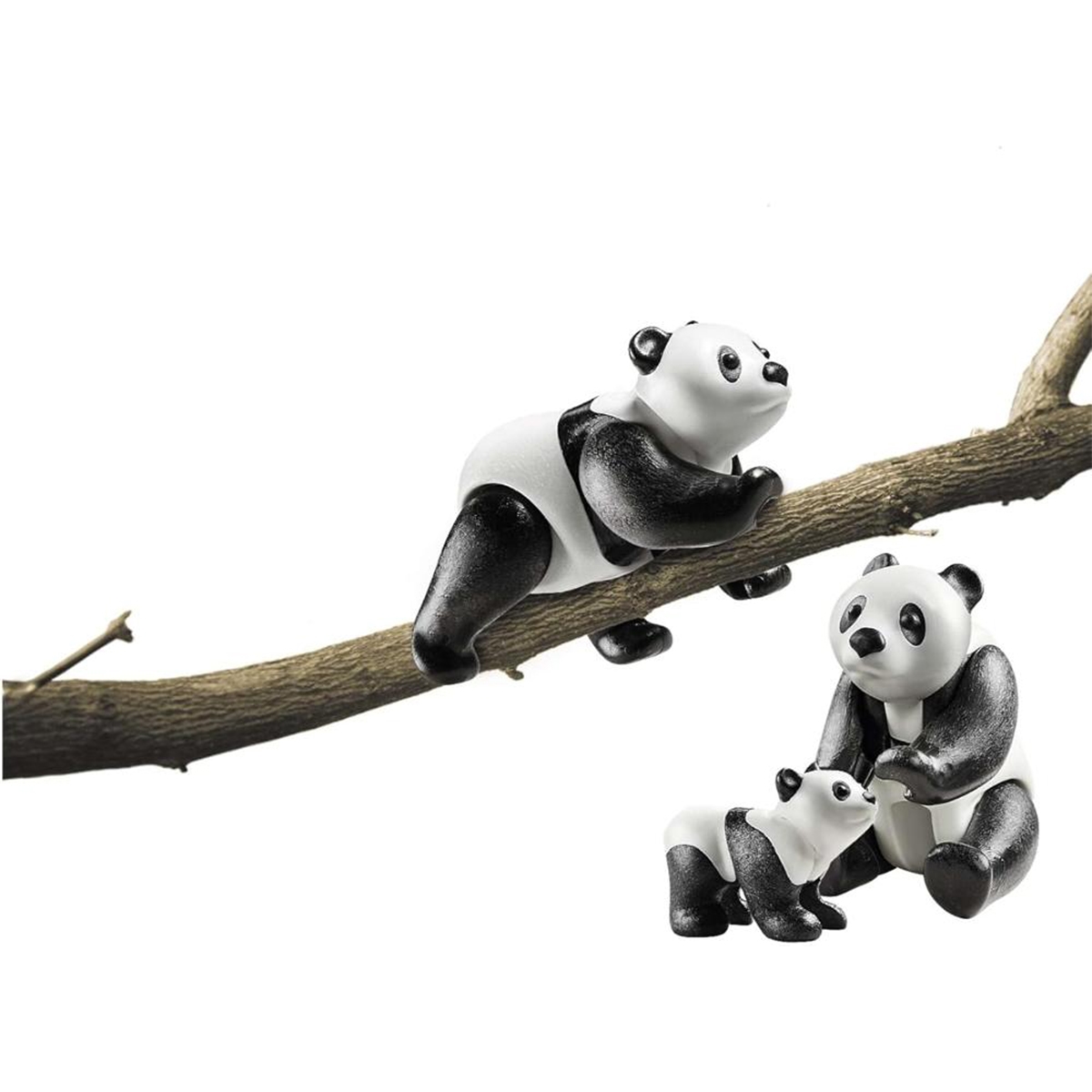 Playmobil Pandas with Cub Playset Unisex, 5-7 Years