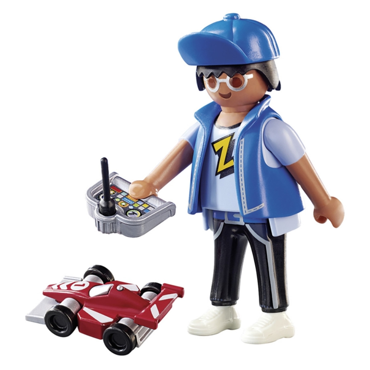 Playmobil Playmo-Friends Boy with RC Car Playset Unisex, 5-7 Years