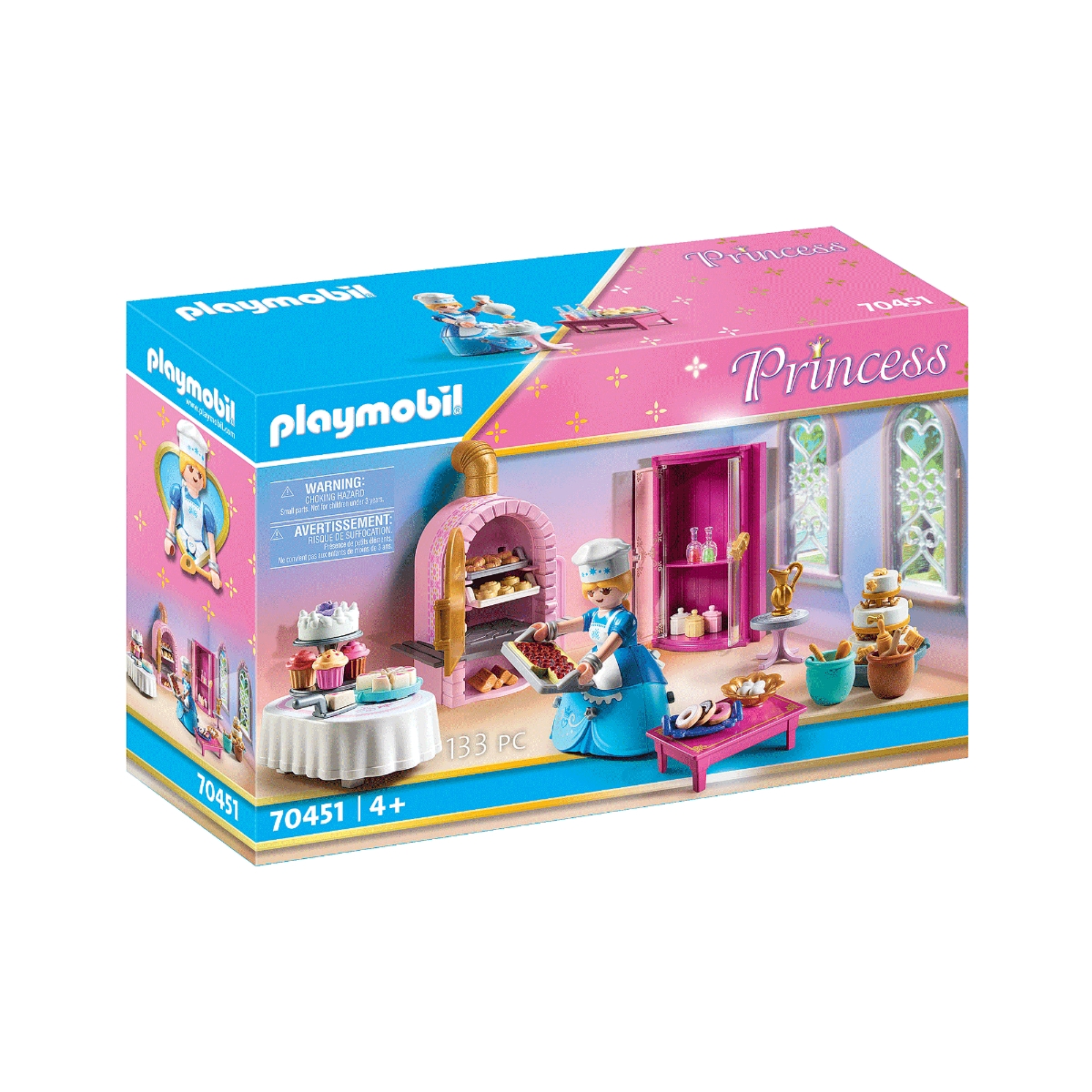 Playmobil Princess Castle Bakery Playset Girls, 5-7 Years