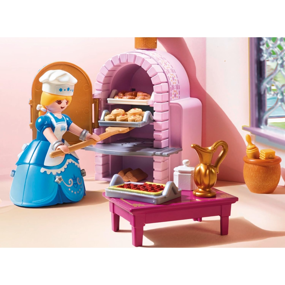 Playmobil Princess Castle Bakery Playset Girls, 5-7 Years