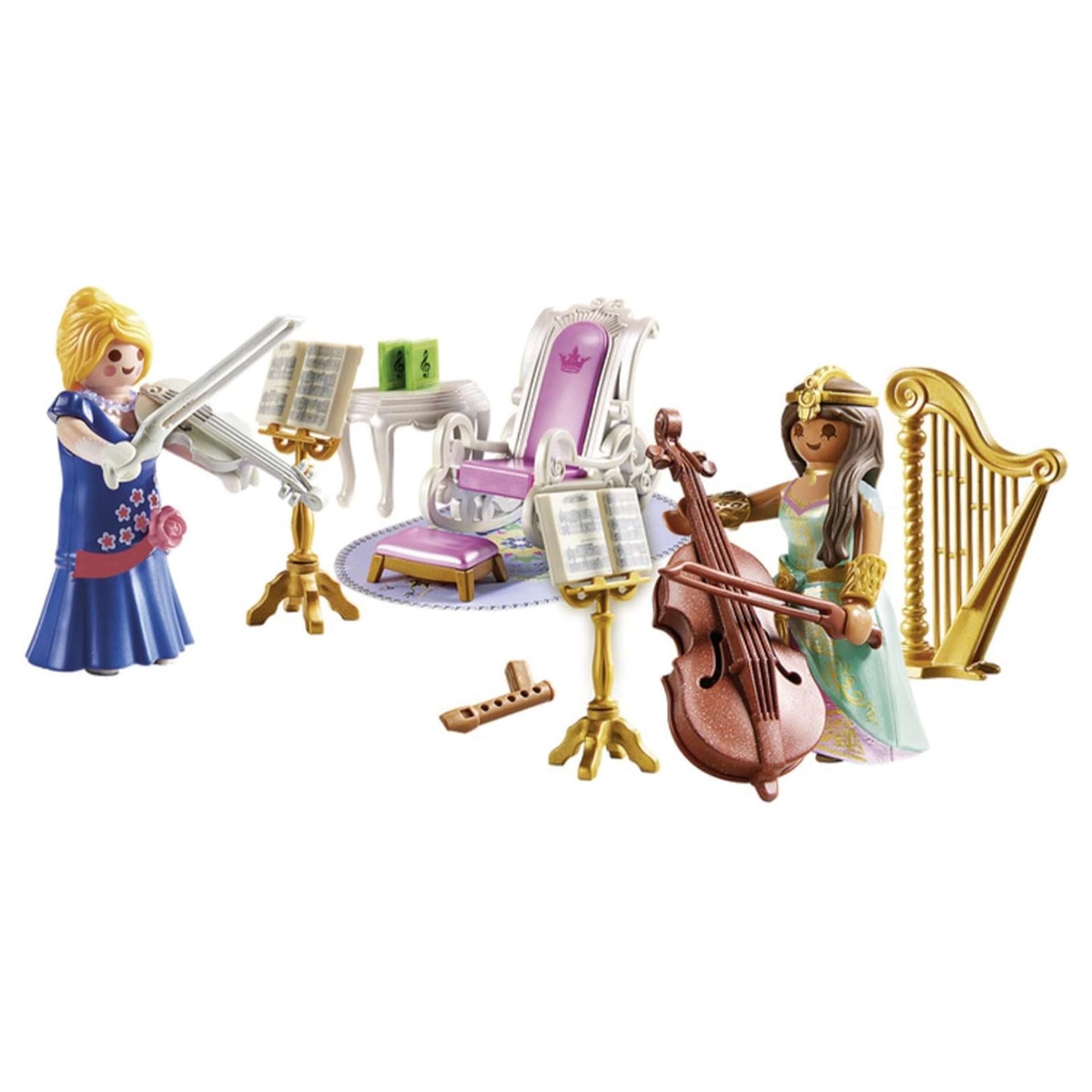 بلاي موبيل - غرفة الموسيقى للأميرات للبنات، 5-7 سنوات