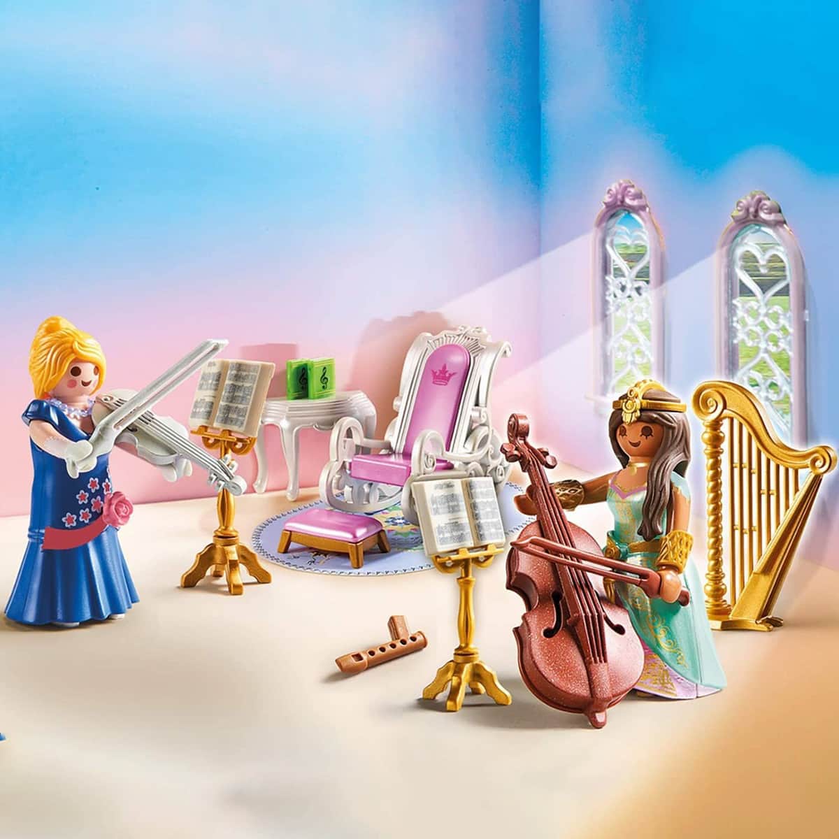 Playmobil Princess Music Room Playset Girls, 5-7 Years