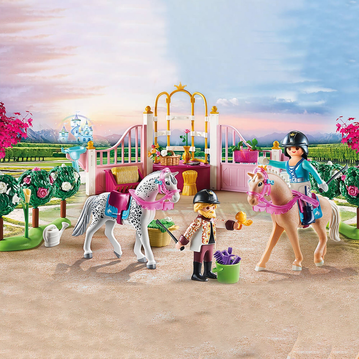 بلاي موبيل - دروس ركوب الأميرات للبنات، 5-7 سنوات