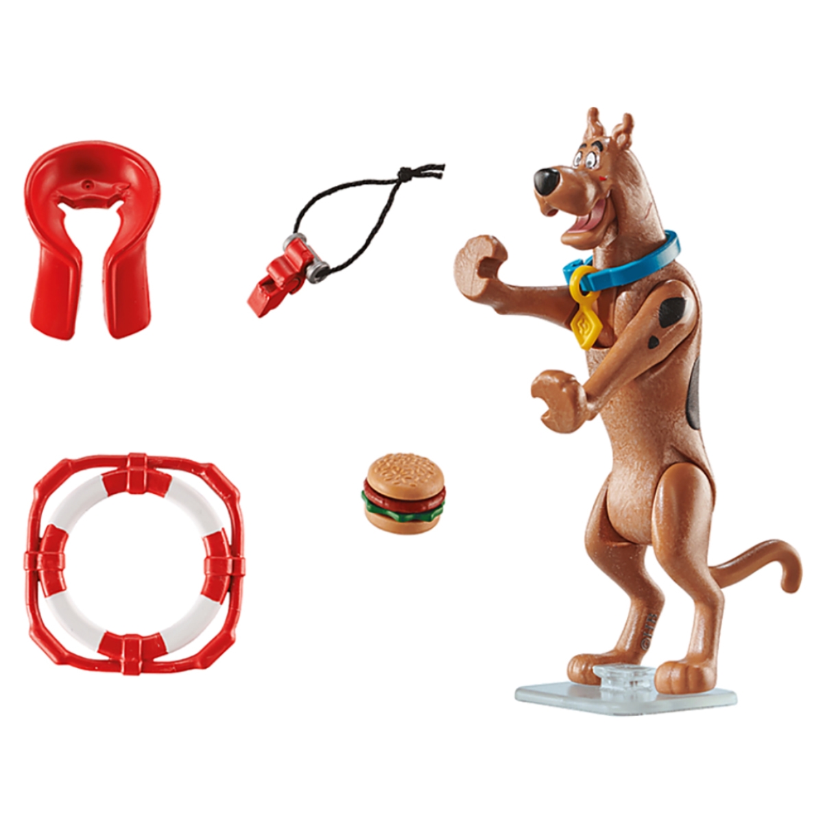 Playmobil Scooby-Doo Collectible Lifeguard Figure Playset Playset Unisex, 5-7 Years