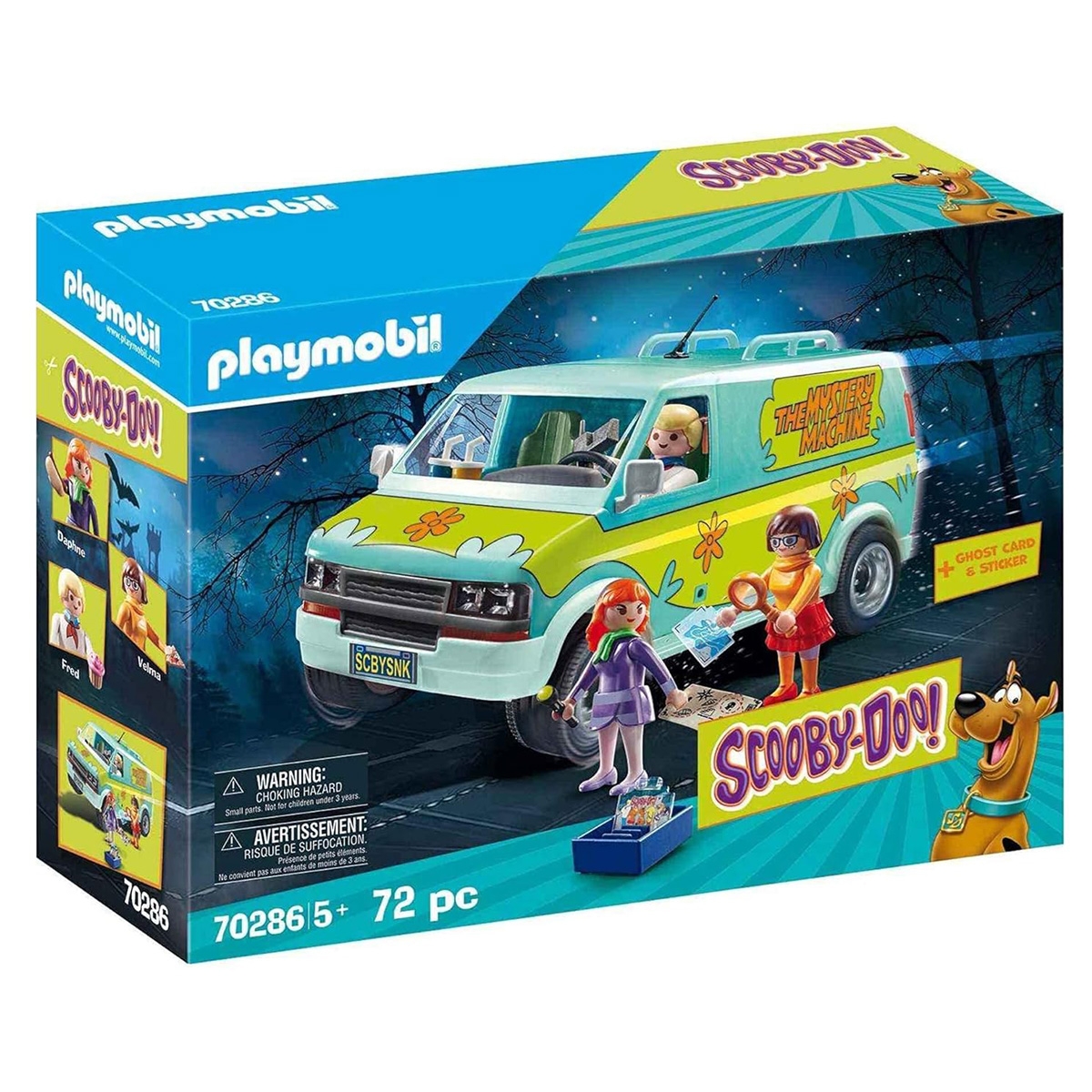 Playmobil Scooby-Doo! Mystery Machine Playset Unisex, 5-7 Years
