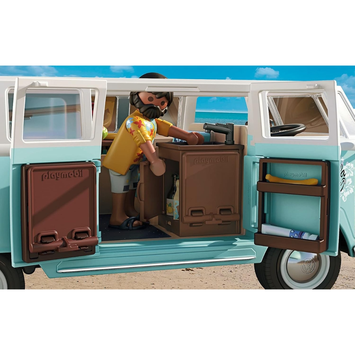 Playmobil Special Edition Volkswagen T1 Camping Bus Playset Unisex, 5-7 Years