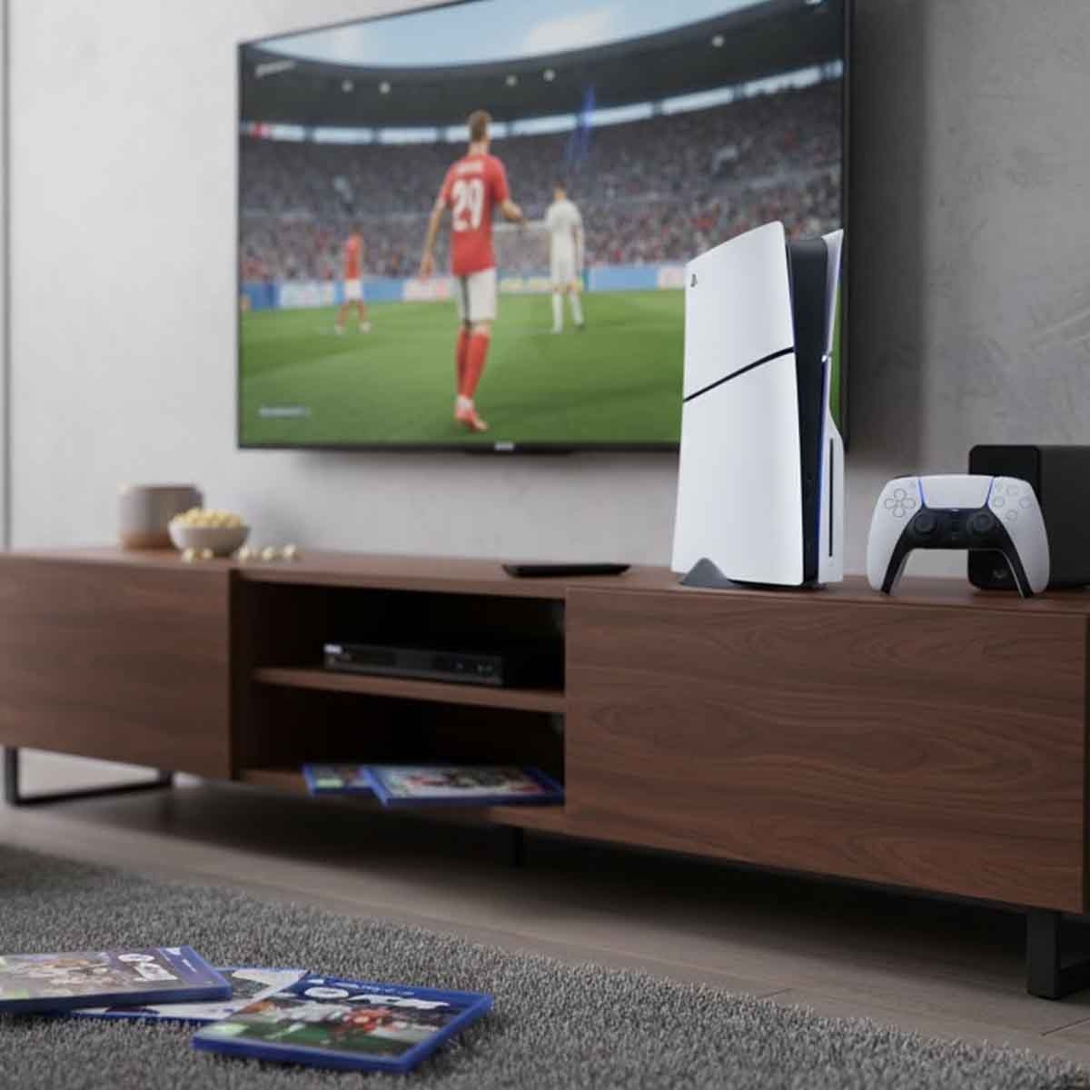 Sony PS5 Blu-ray Disc 1TB with EA Sports FC26 (KSA Version) Bundle