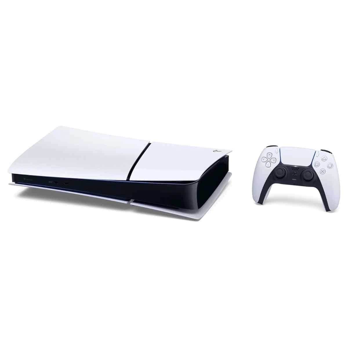 Sony PS5 Digital Edition 825 GB & FC26 (KSA Version) with DualSense (KSA Version) White Controller Bundle
