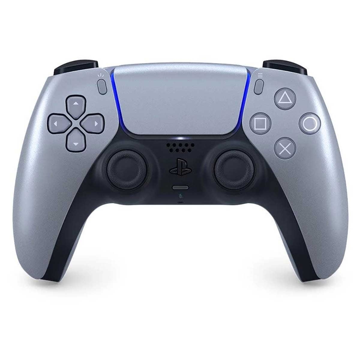 Sony PS5 Digital Edition 825 GB & FC26 (KSA Version) with DualSense Silver Controller Bundle