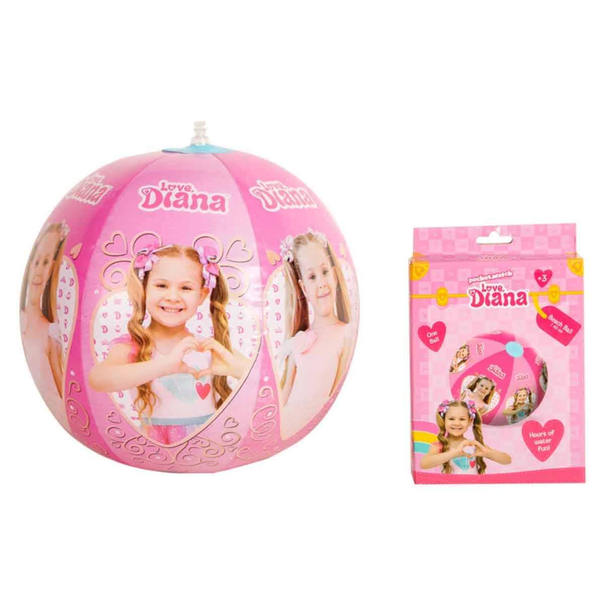 Pocket Watch Love, Diana Beach Ball Girls, 3-4 Years
