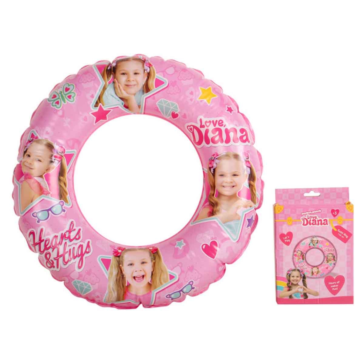 Pocket Watch Love, Diana Swim Ring Girls, 3-4 Years
