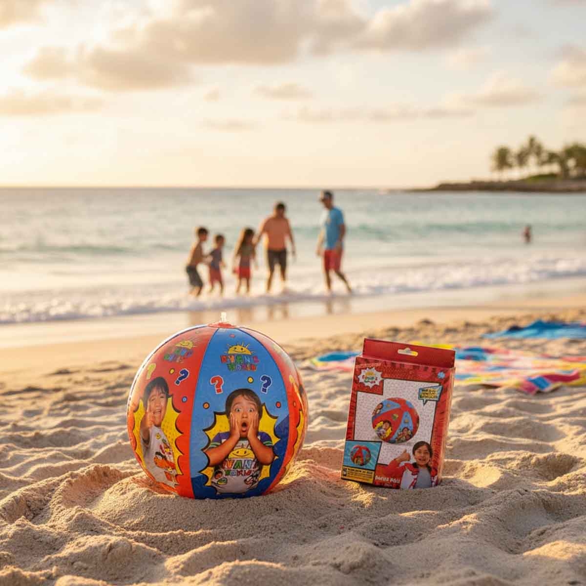Pocket Watch Ryan's World Beach Ball Boys, 3-4 Years