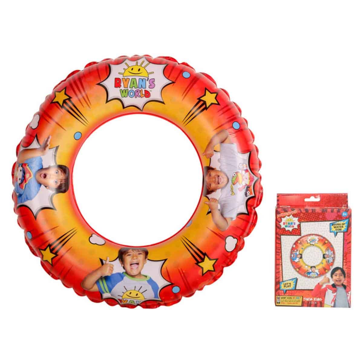 Pocket Watch Ryan's World Swim Ring Boys, 3-4 Years