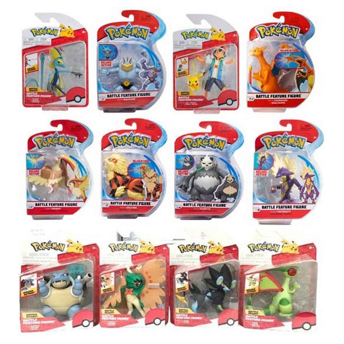 Pokemon 4.5" Battle Assorted Action Figure Unisex, 5-7 Years