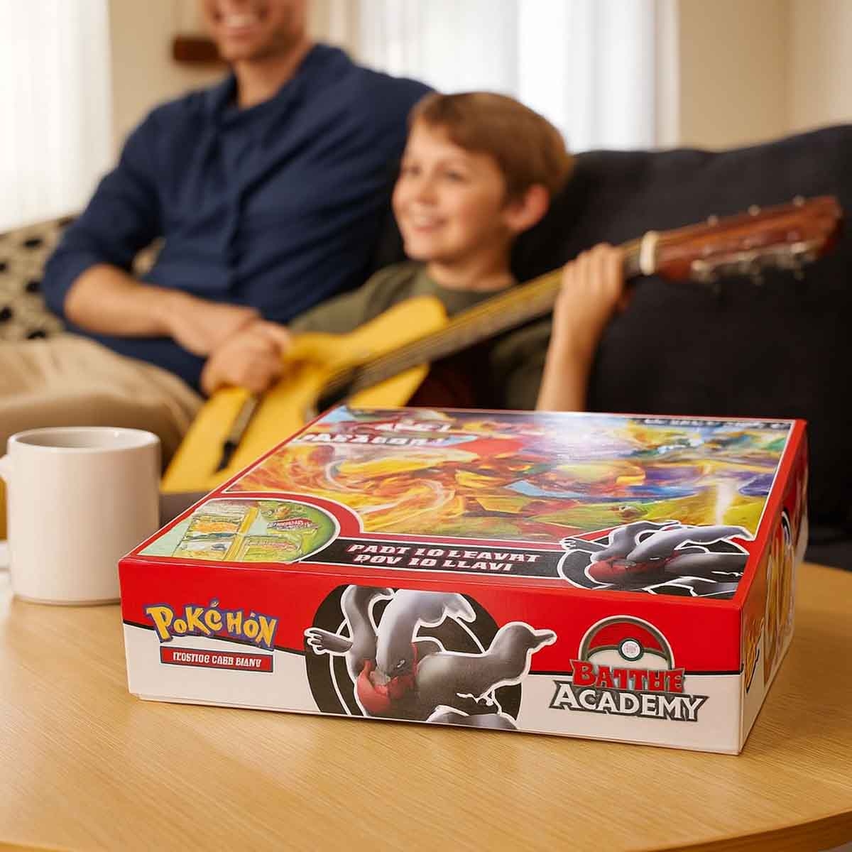 بوكيمون أكاديمية المعركة 2024 لعبة بطاقات تداول قابلة للجمع للجنسين، من عمر 5 إلى 7 سنوات