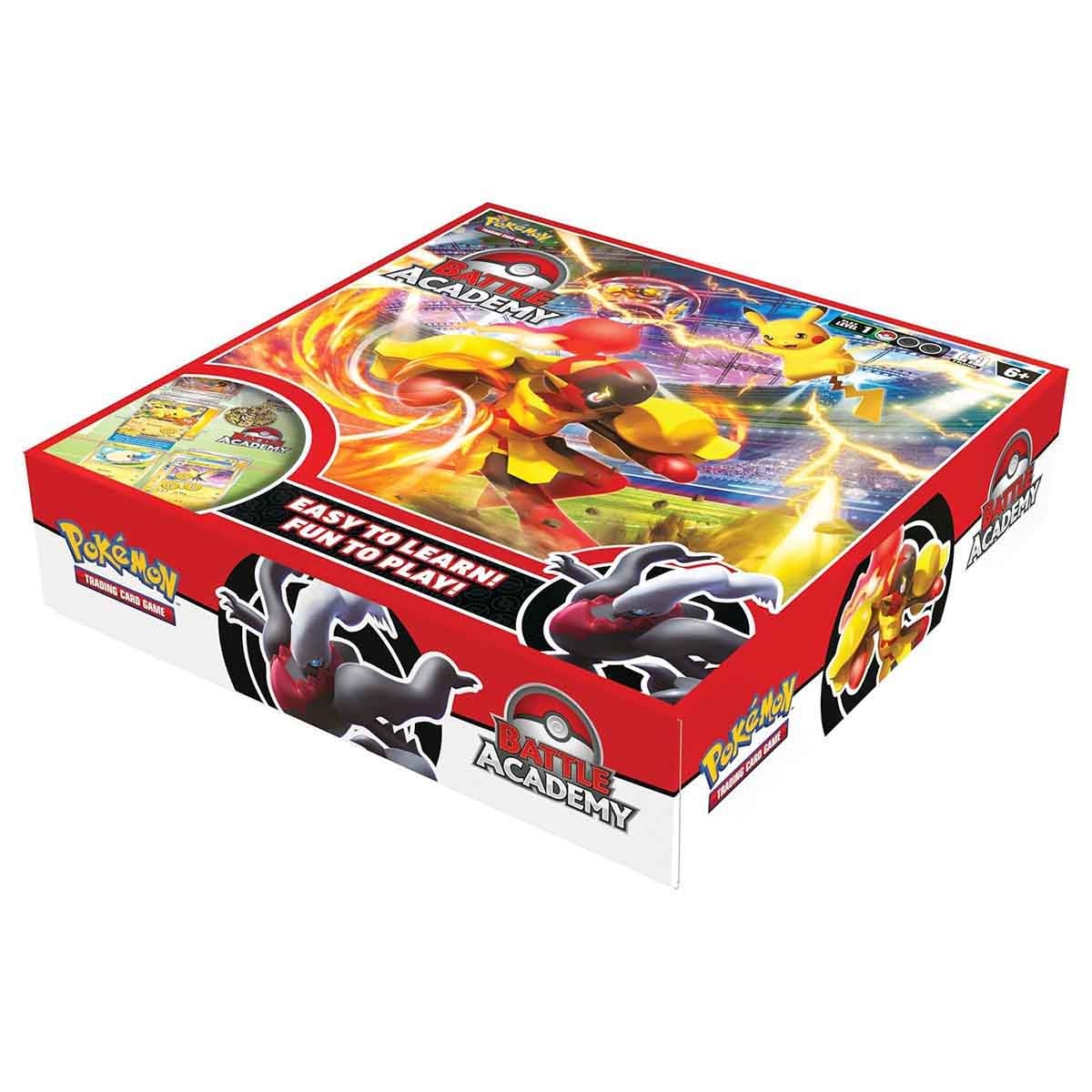 بوكيمون أكاديمية المعركة 2024 لعبة بطاقات تداول قابلة للجمع للجنسين، من عمر 5 إلى 7 سنوات