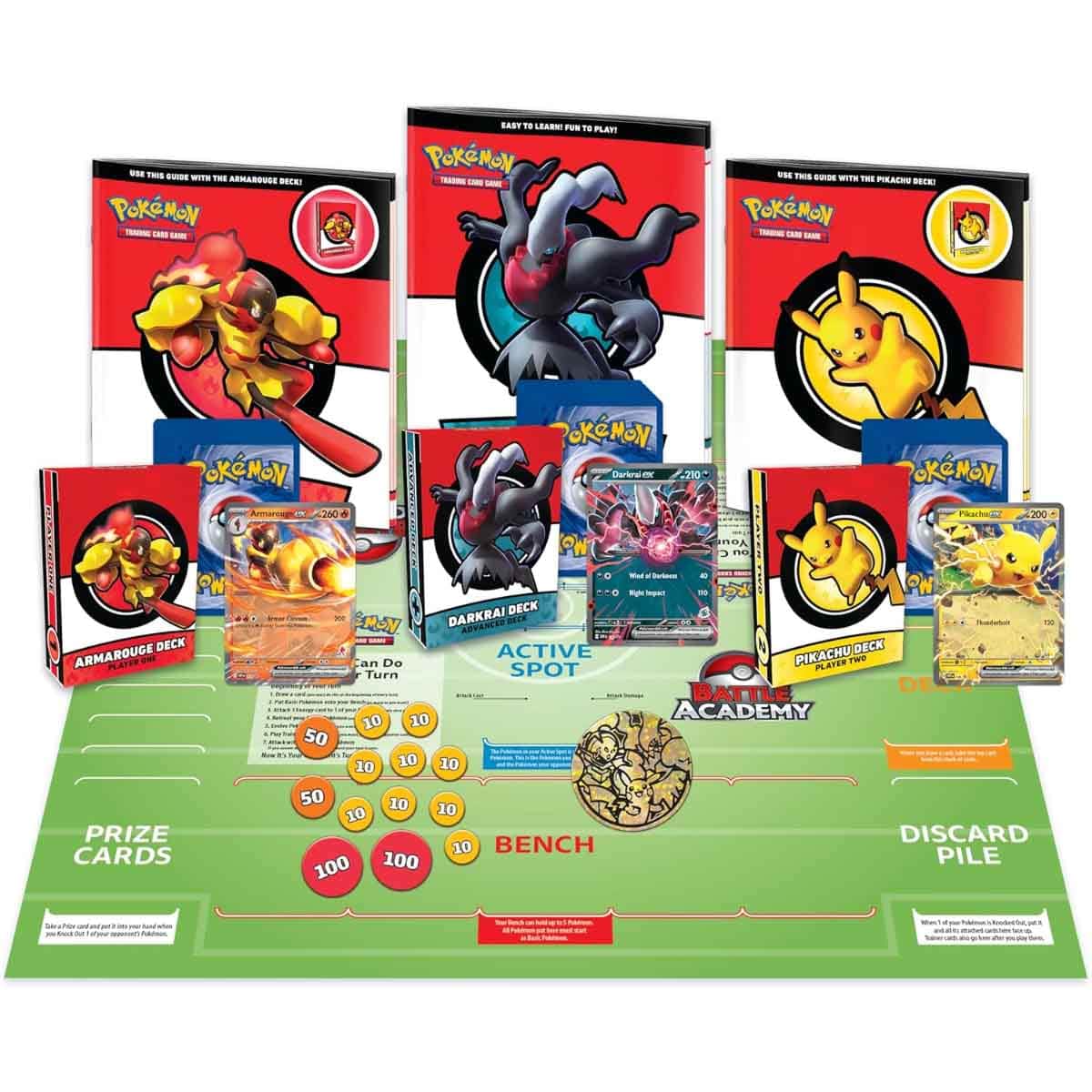 Pokemon Battle Academy 2024 Collectible Trading Card Game Unisex, 5-7 Years