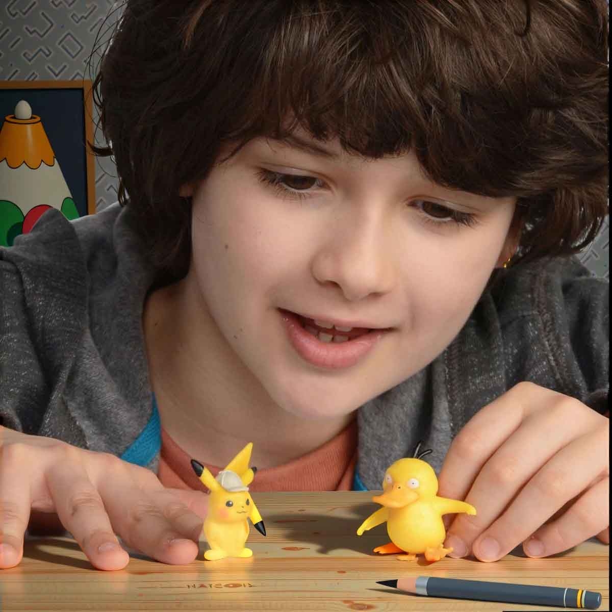 Pokemon Battle Assorted Action Figure Set Unisex, 5-7 Years, Pack of 6