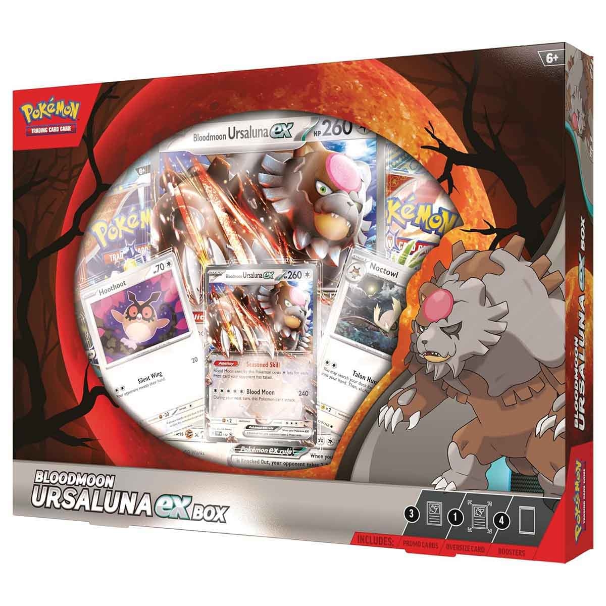 بوكيمون علبة أورسالونا إكس بلودمون لعبة بطاقات التداول للجنسين، من عمر 5 إلى 7 سنوات