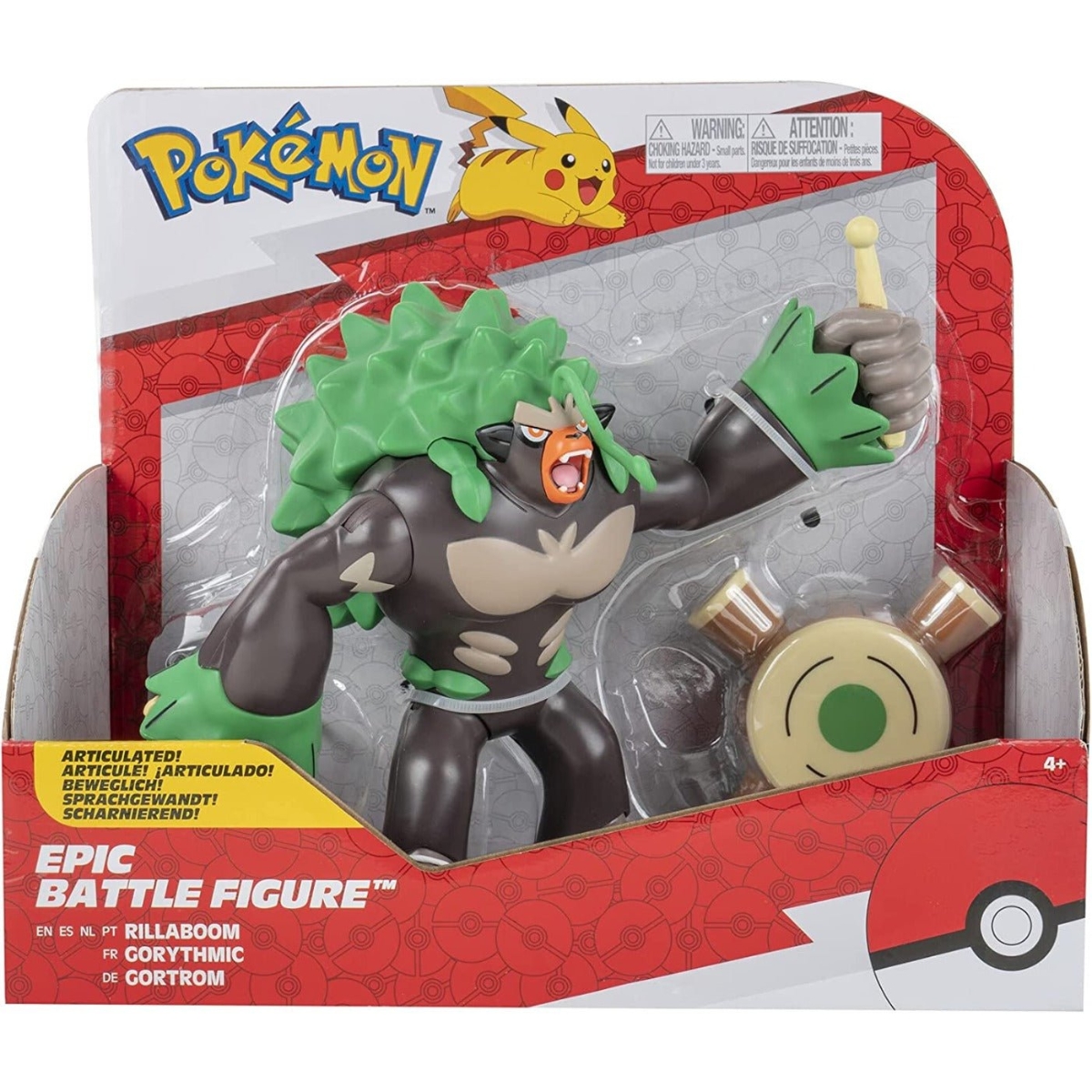 Pokemon Collection Assorted Epic Battle Figure Set Unisex, 3-4 Years