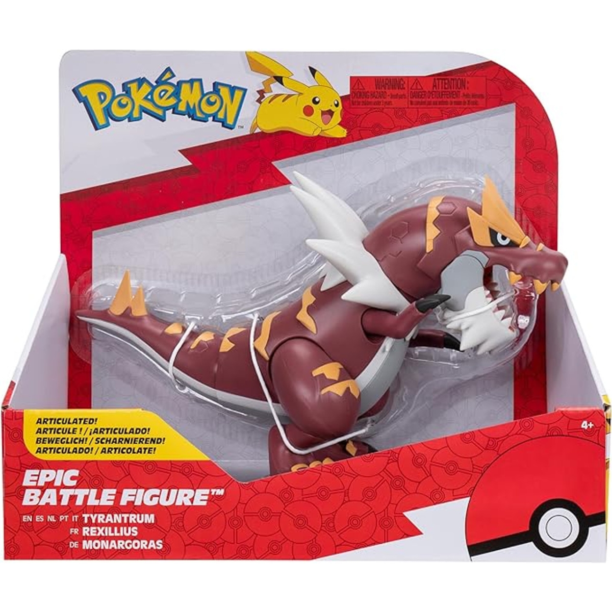Pokemon Collection Assorted Epic Battle Figure Set Unisex, 3-4 Years