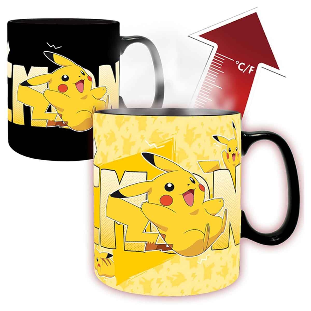 Abystyle 460ml Pokemon Pikachu Heat Changing Mug