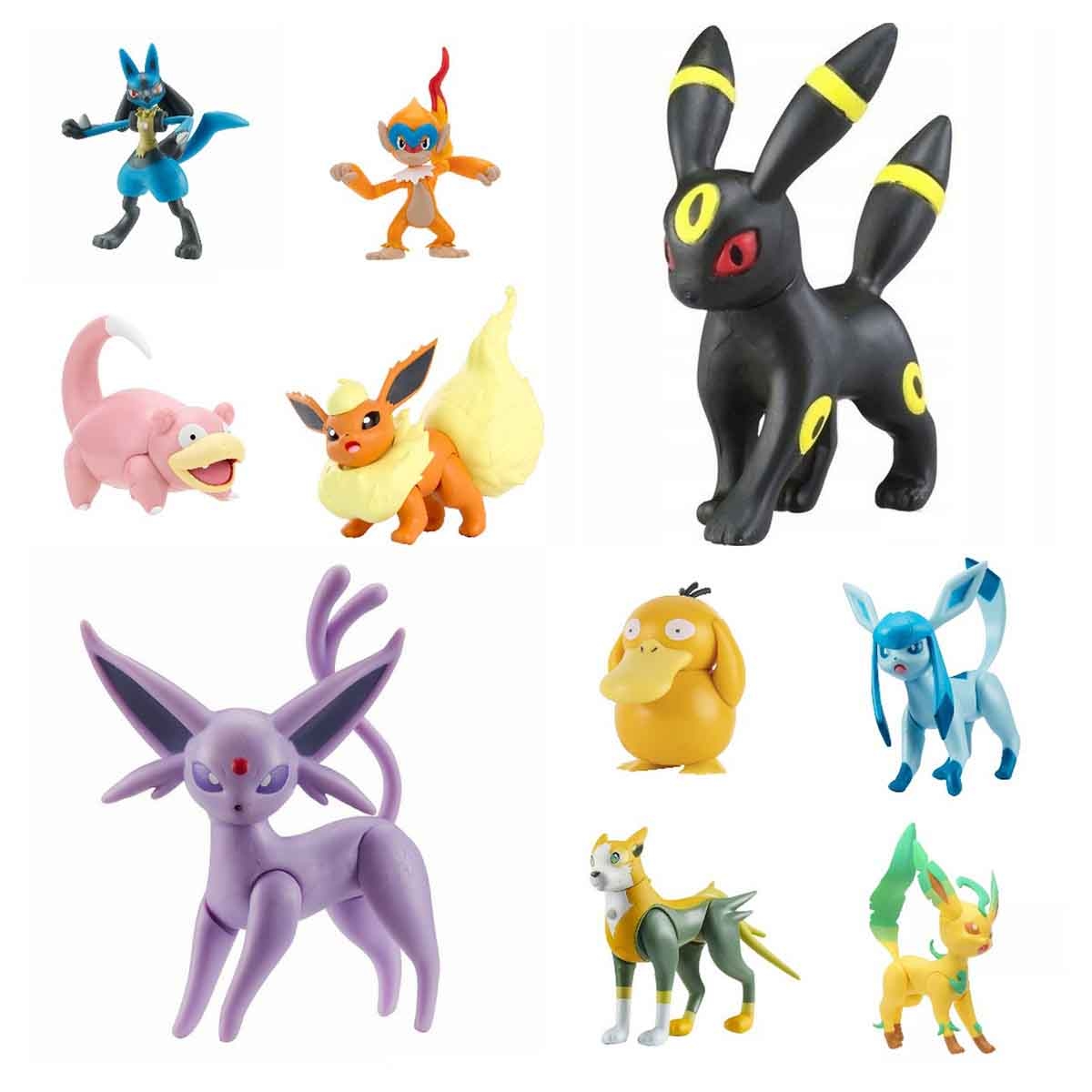 Pokemon Oshawott and Applin Battle Action Figure Set Unisex, 5-7 Years, Pack of 2