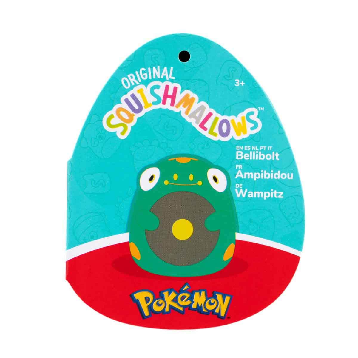 Pokemon 10" Squishmallow Belibolt Plush Toy Unisex, 3-4 Years
