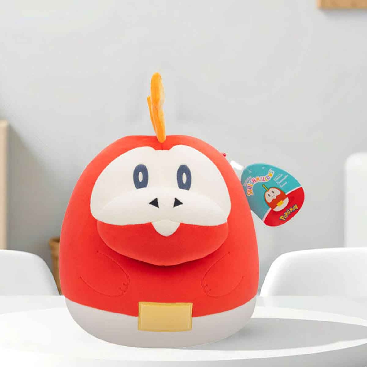 Pokemon 10" Squishmallow Fuecoco Plush Toy Unisex, 3-4 Years