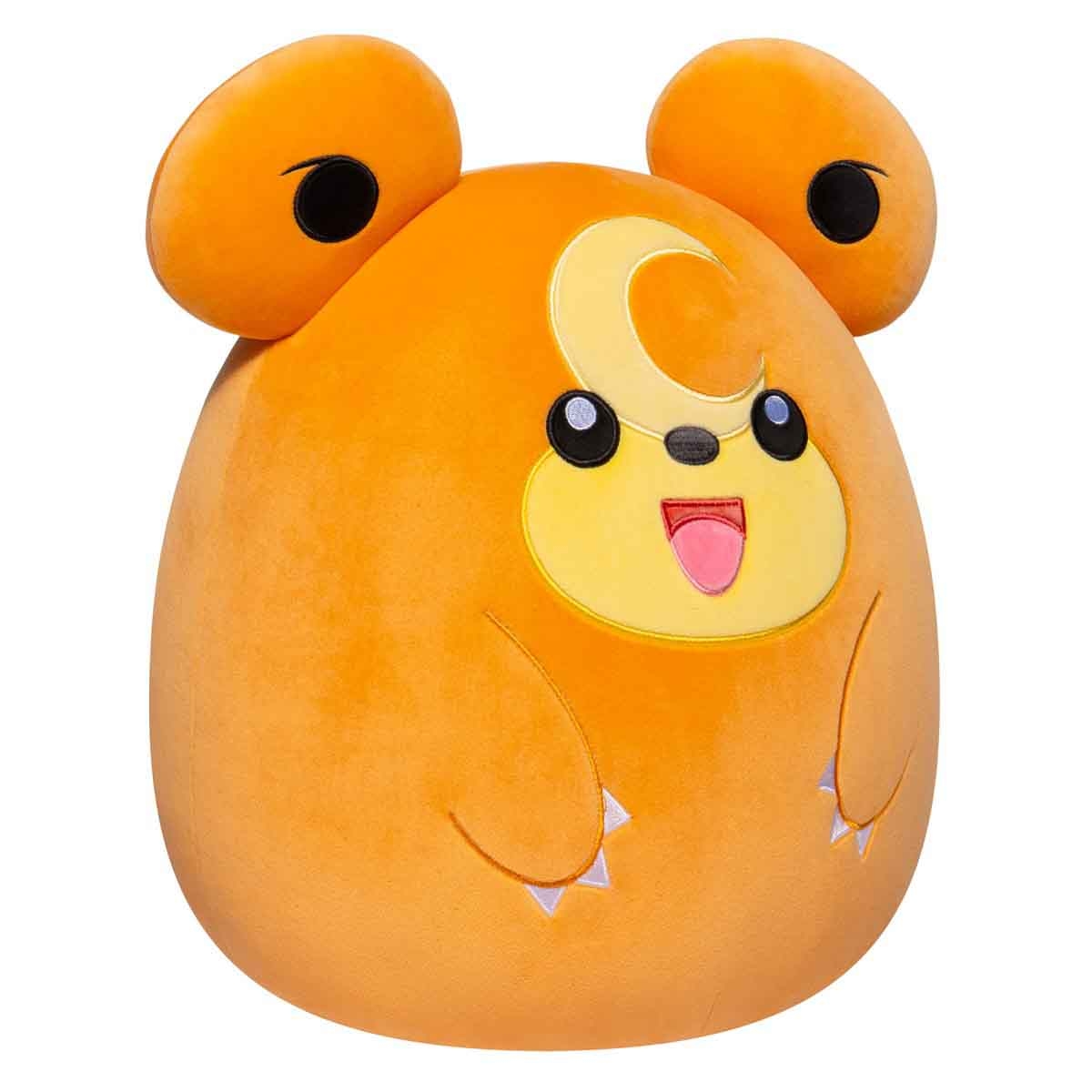 Pokemon 10" Squishmallow Teddiursa Plush Toy Unisex, 3-4 Years