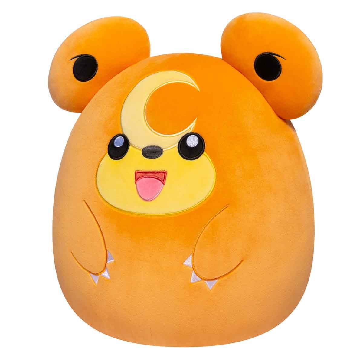 Pokemon 10" Squishmallow Teddiursa Plush Toy Unisex, 3-4 Years