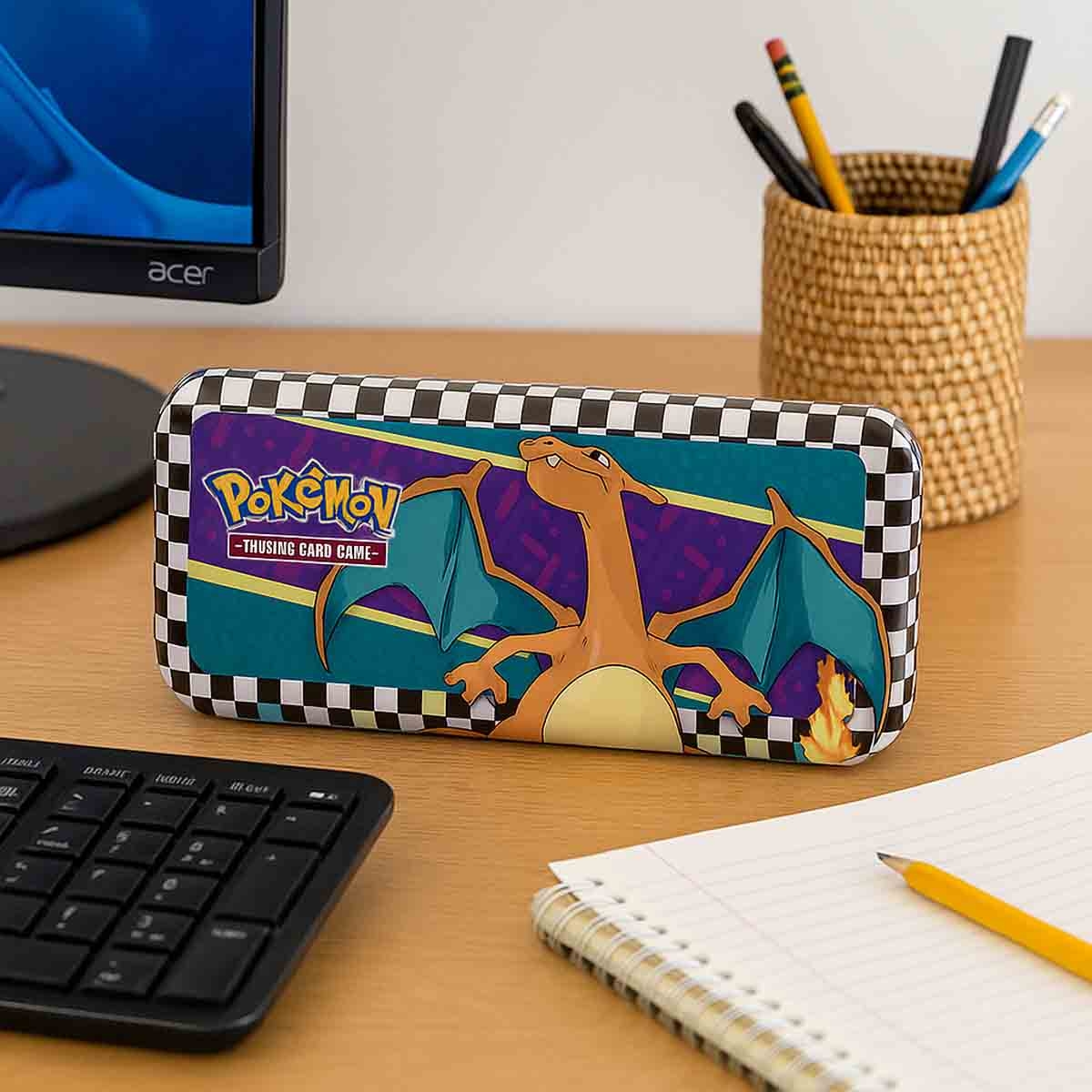 بوكيمون مجموعة العودة إلى المدرسة، علبة أقلام مع حزمة تعزيزية للجنسين، من عمر 5 إلى 7 سنوات