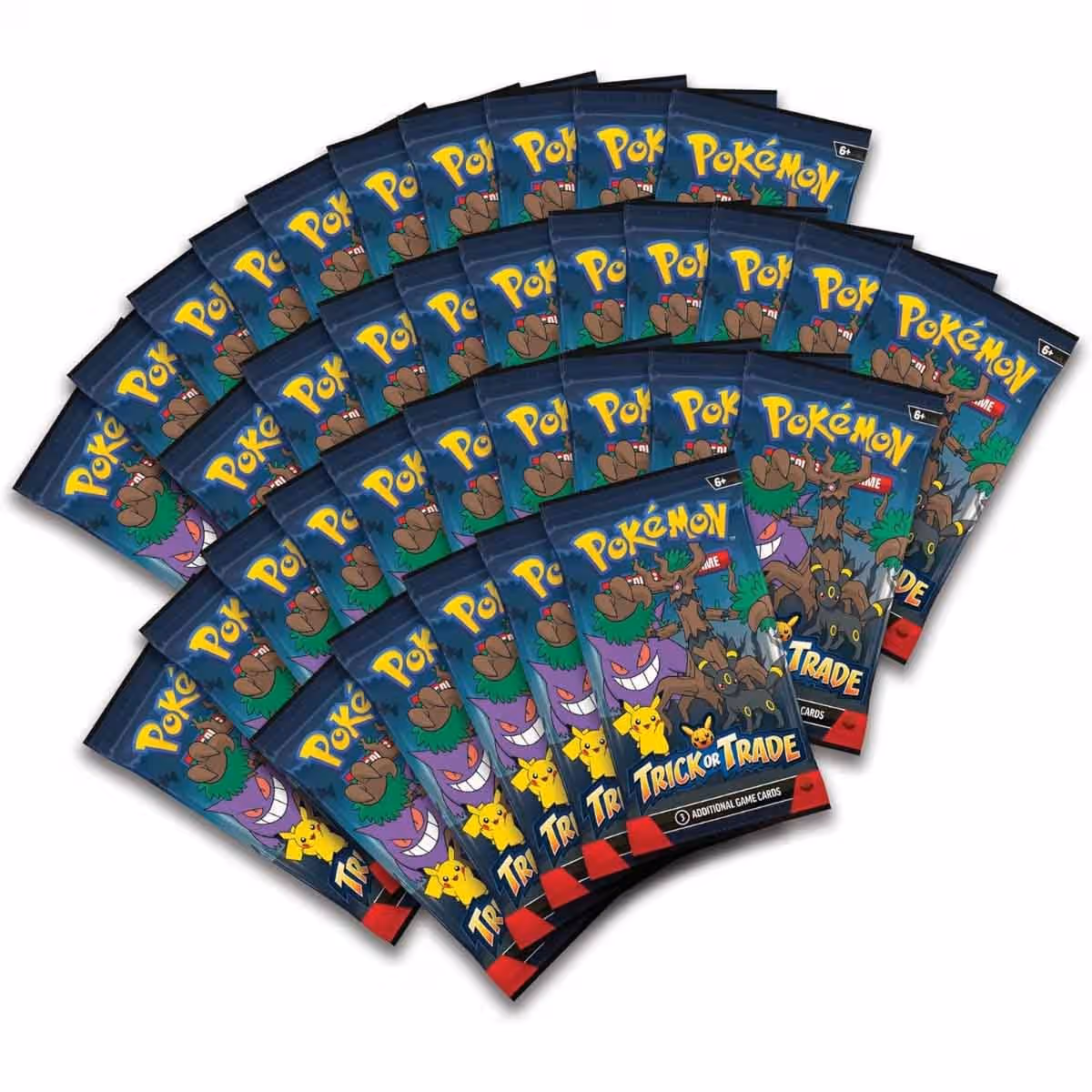 Pokemon TCG Booster Bundle Trick or Trade Trading Cards Unisex, 5-7 Years, Pack of 35