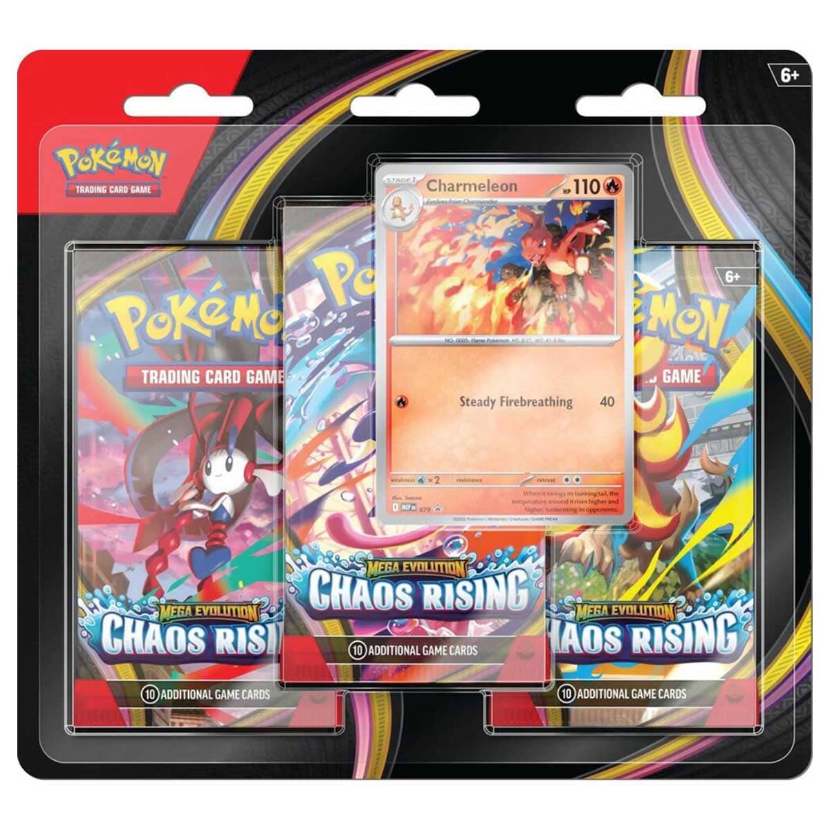 Pokemon TCG ME04 Chaos Rising Blister Pack Unisex, 6-8 Years