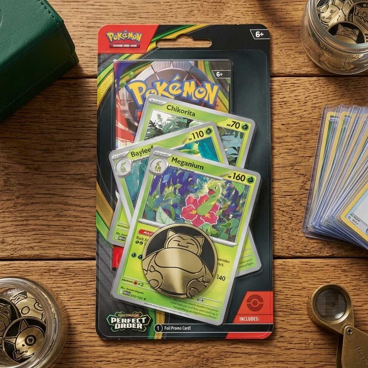 Pokemon TCG ME 03 Perfect Order Premium Assorted Checklane Blister Unisex, 6-8 Years