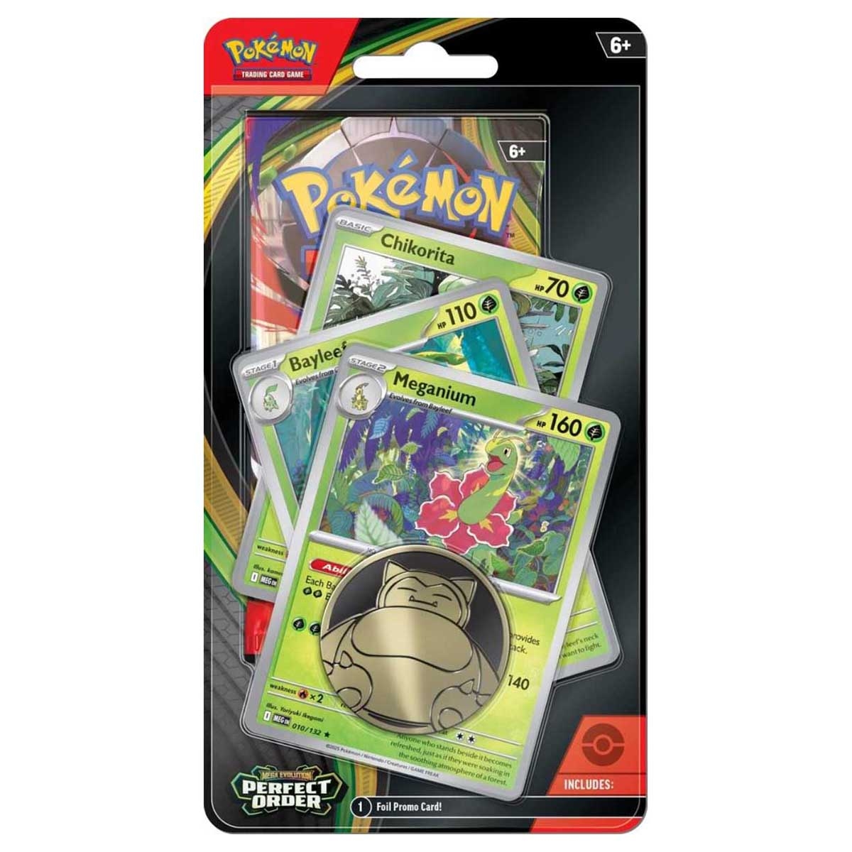 Pokemon TCG ME 03 Perfect Order Premium Assorted Checklane Blister Unisex, 6-8 Years