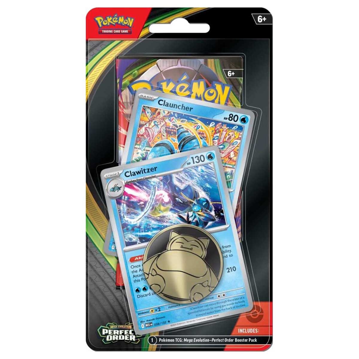 Pokemon TCG ME 03 Perfect Order Premium Assorted Checklane Blister Unisex, 6-8 Years