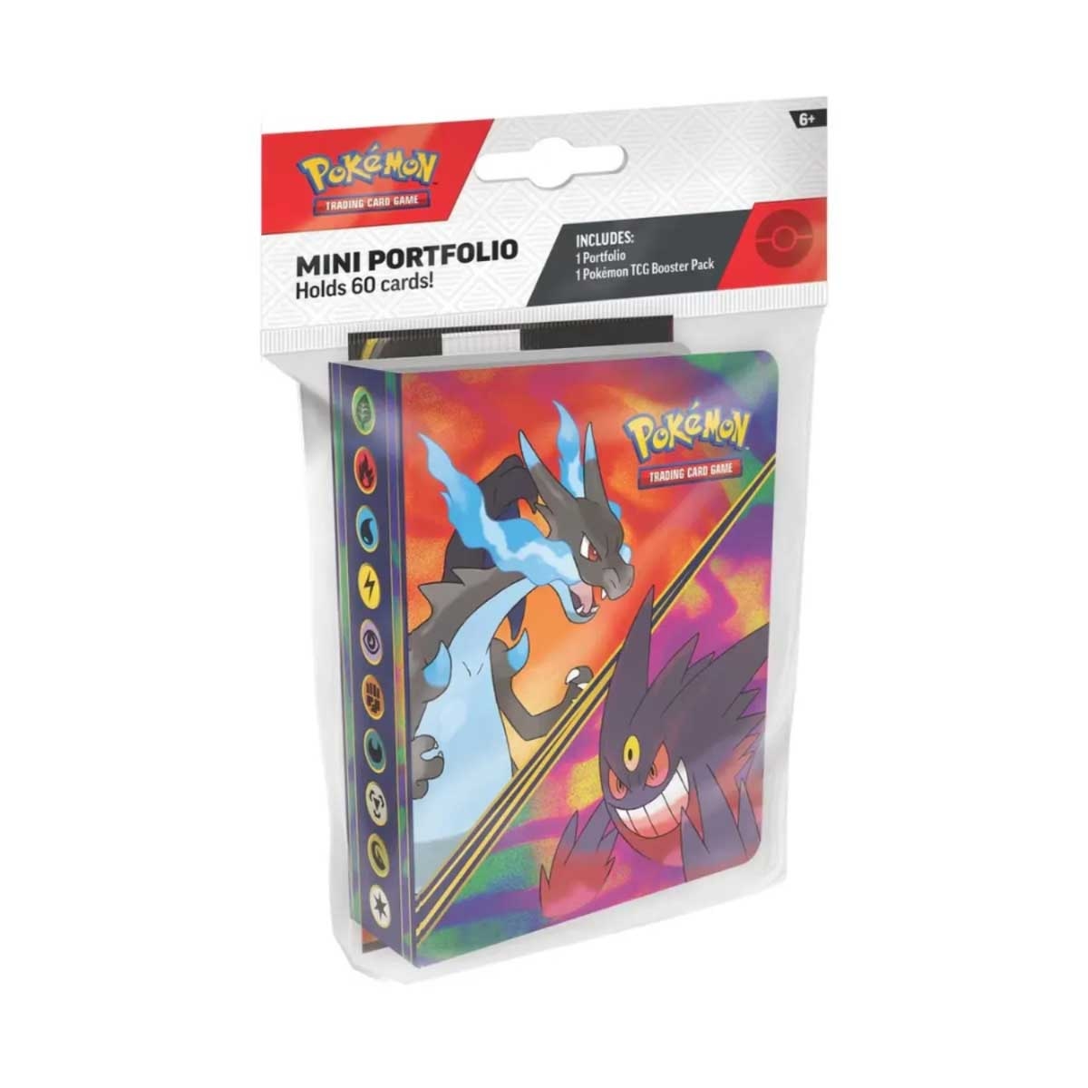 Pokemon TCG Phantasmal Flames Mini Portfolio with Booster Unisex, 6-8 Years