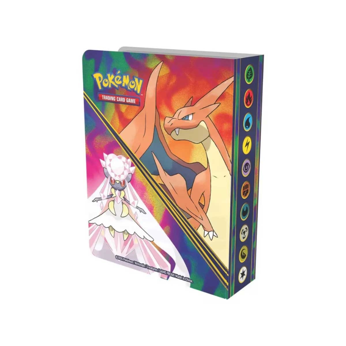 Pokemon TCG Phantasmal Flames Mini Portfolio with Booster Unisex, 6-8 Years