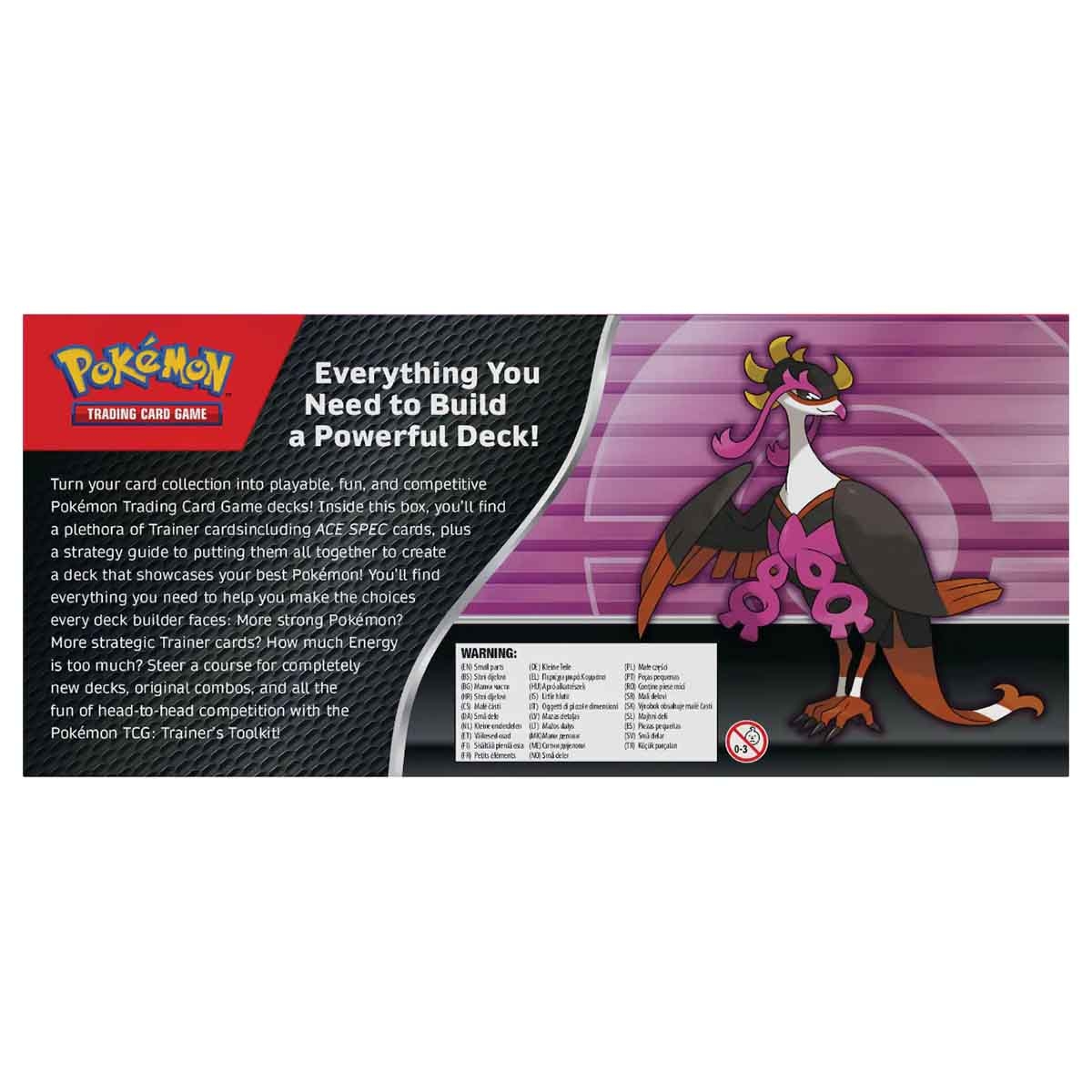 Pokemon TCG Trainer's Toolkit (2025) Trading Cards Unisex, 5-7 Years