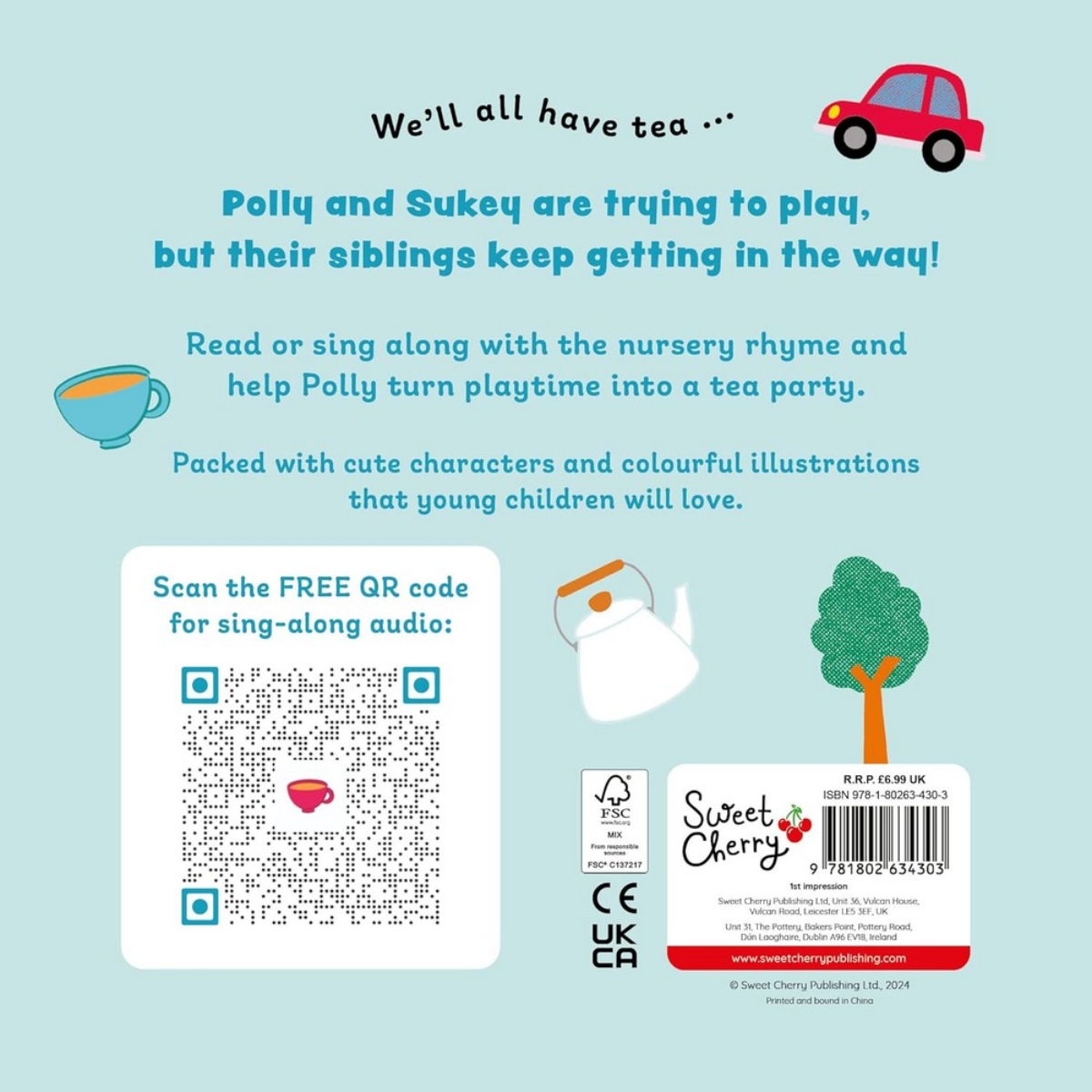 Polly Put the Kettle On (Sing-Along Nursery Rhymes): 3 2 تأليف كيفن باين - 26 سبتمبر 2024