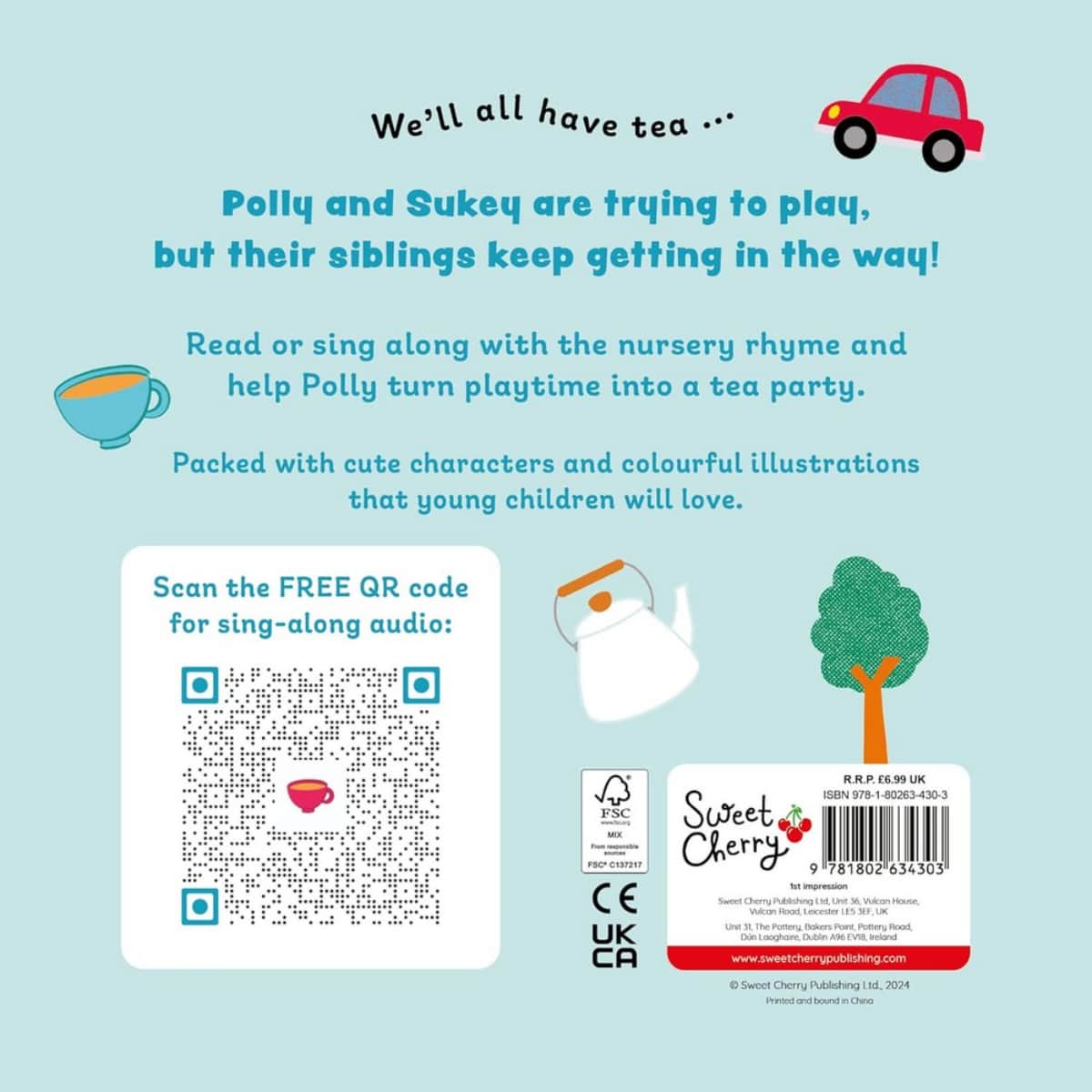 Polly Put the Kettle On (Sing-Along Nursery Rhymes): 3 2 تأليف كيفن باين - 26 سبتمبر 2024