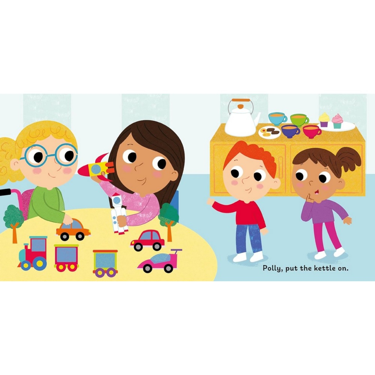 Polly Put the Kettle On (Sing-Along Nursery Rhymes): 3 2 تأليف كيفن باين - 26 سبتمبر 2024
